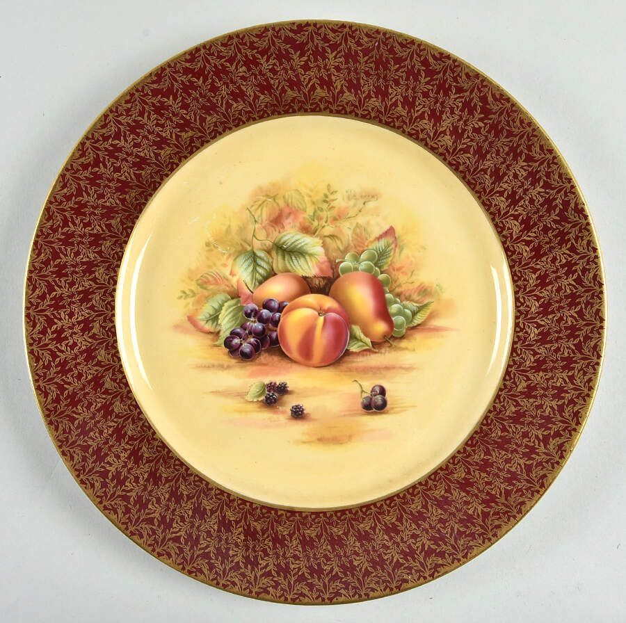 AYN321 Dinner Plate by John  Aynsley & Sons-1