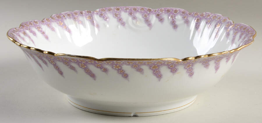 AKF91 10" Round Vegetable Bowl by A Klingenberg France-Austria-1