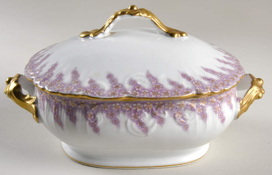 AKF91 Oval Covered Vegetable by A Klingenberg France-Austria-1