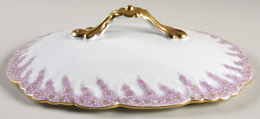AKF91 Lid for Oval Vegetable by A Klingenberg France-Austria-1