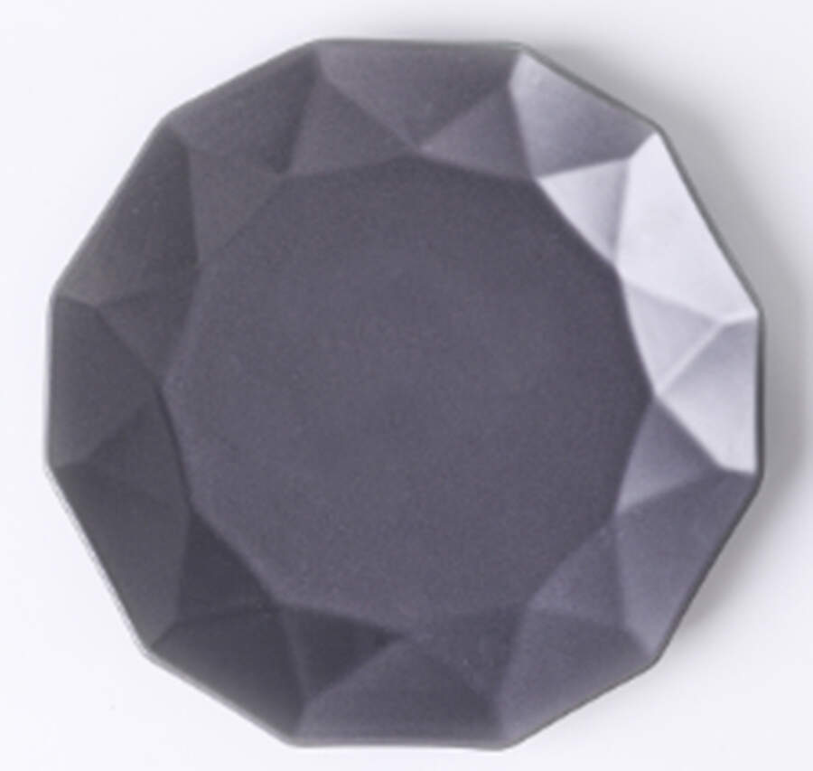 Jaime Grey Salad Plate by Stone Lain-1
