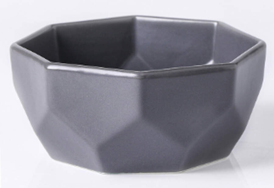 Jaime Grey Coupe Cereal Bowl by Stone Lain-1