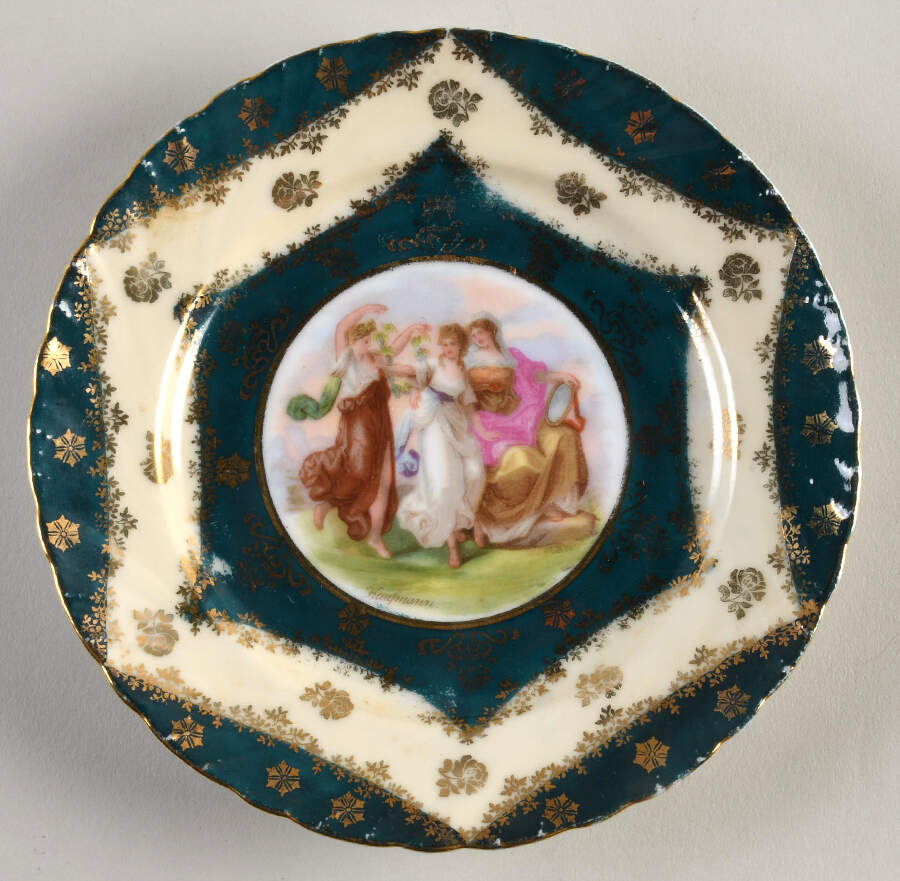 AUS561 Bread & Butter Plate by Austria-1
