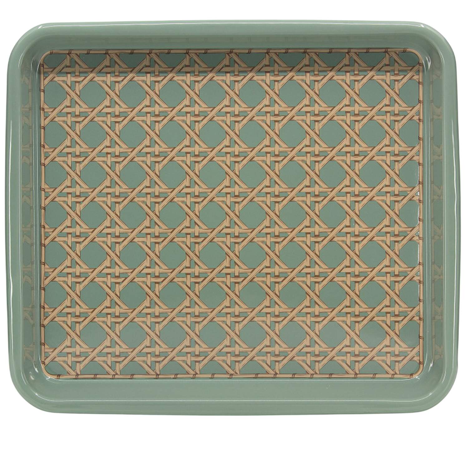 Domino 12" Rectangular Tray by Crow Canyon Home-1