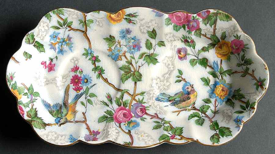 Lorna Doone Tray for Creamer & Open Sugar by Barker Bros Ltd-1