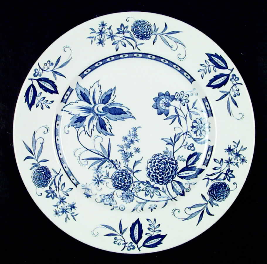 Cathay Blue Dinner Plate by Barker Bros Ltd-1