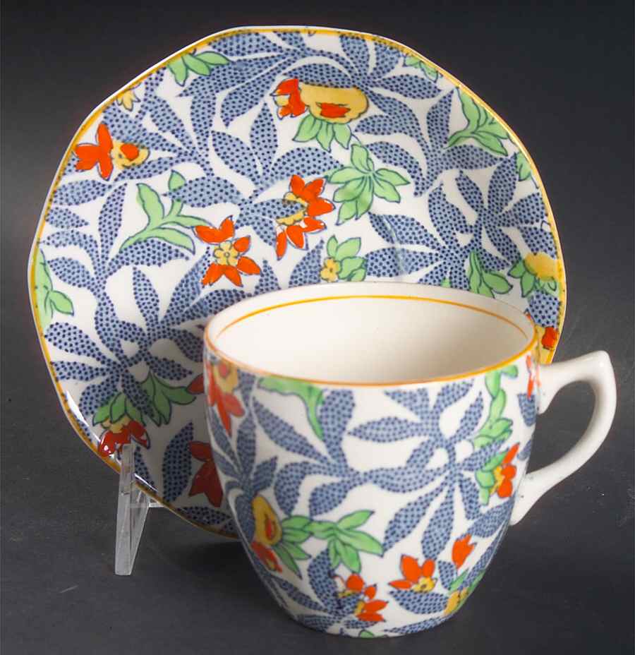 Fantasy Flat Cup & Saucer Set by Barker Bros Ltd-1