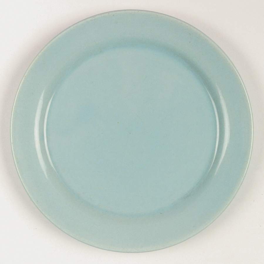 La Linda Turquoise (Glossy) Dinner Plate by Bauer-1