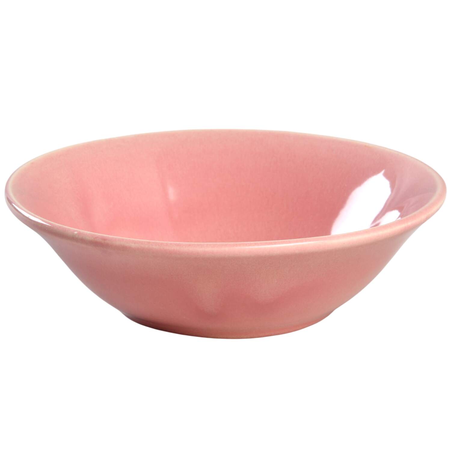 La Linda Pink (Glossy) Soup/Cereal Bowl by Bauer-1