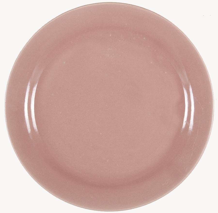 La Linda Pink (Glossy) Dinner Plate by Bauer-1