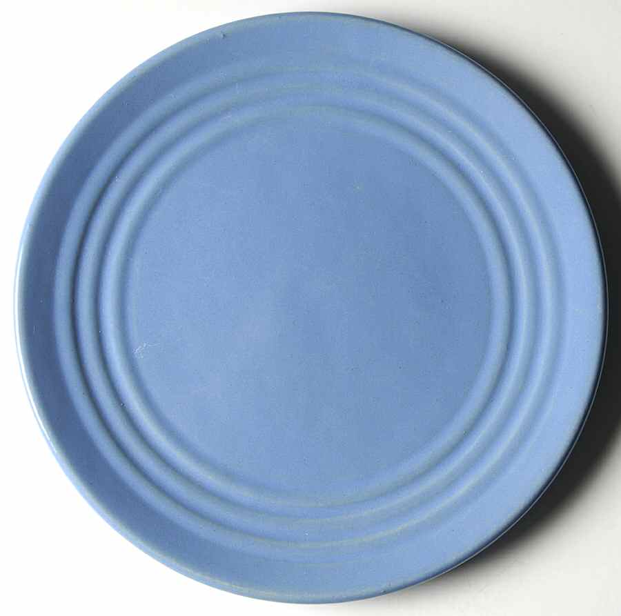 Ring Delph Blue (Light Blue) Salad Plate by Bauer-1