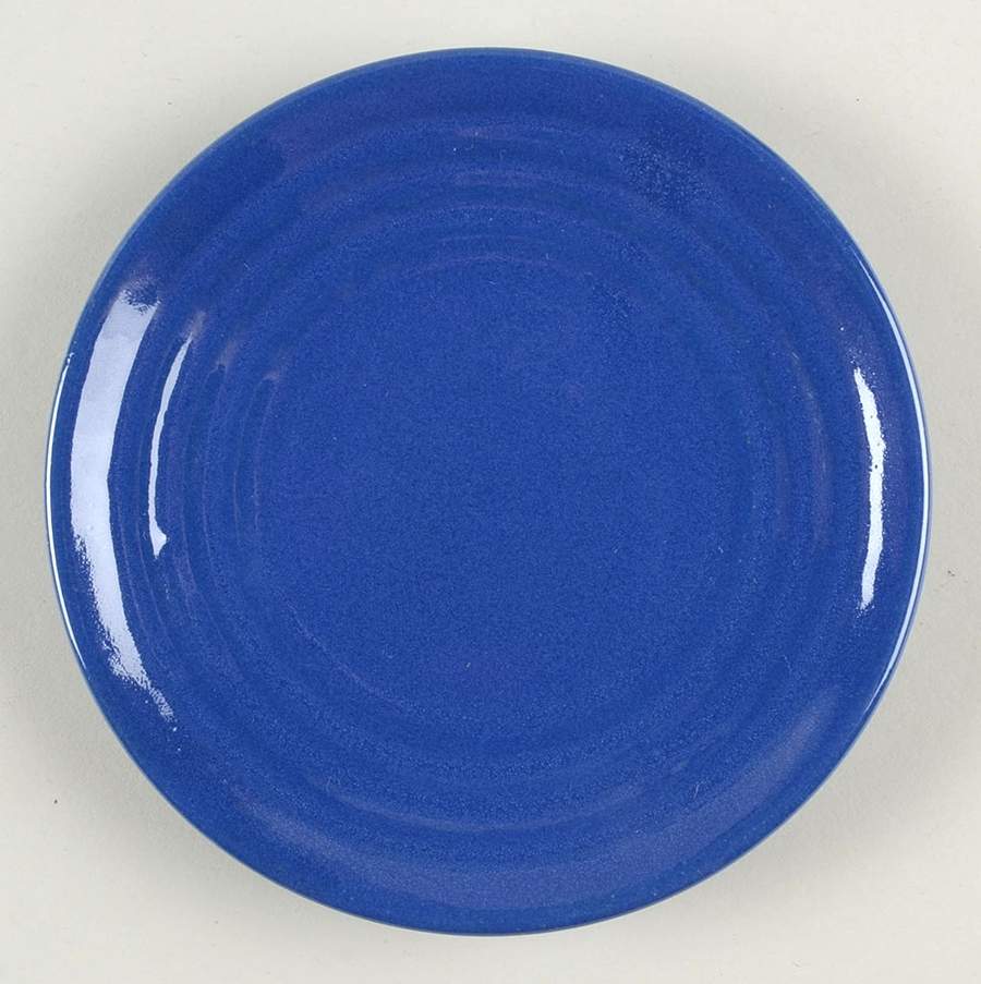 Ring Cobalt Blue Bread & Butter Plate by Bauer-1