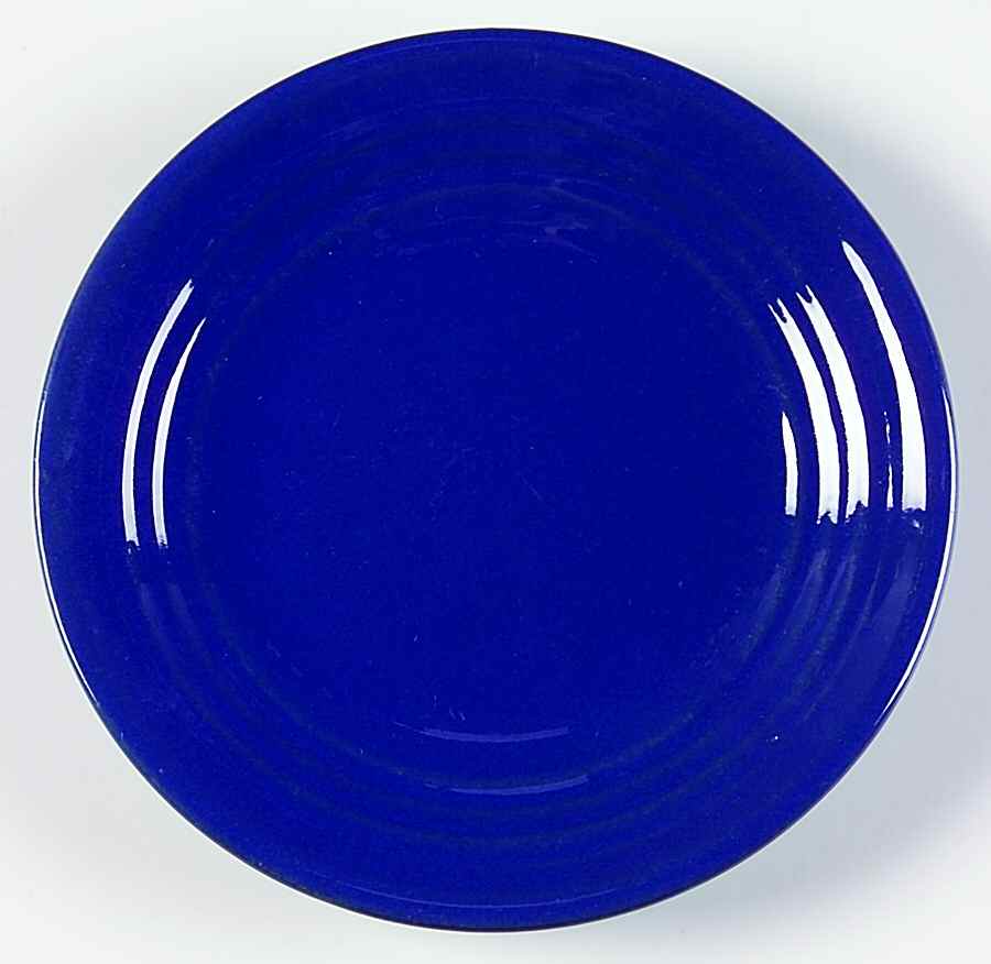 Ring Cobalt Blue Bread & Butter Plate by Bauer-1