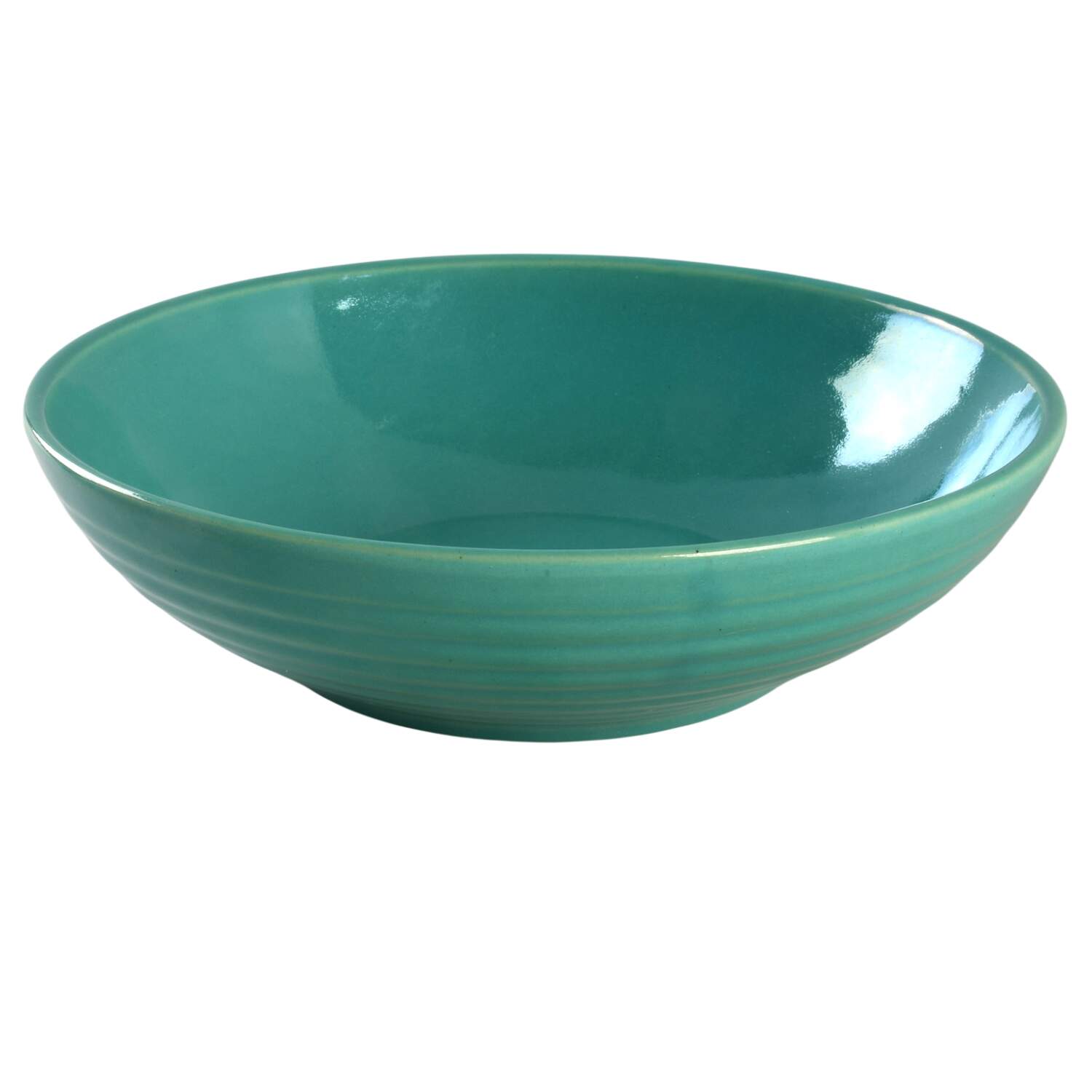 Ring Jade (Green) 9" Salad Serving Bowl by Bauer-1
