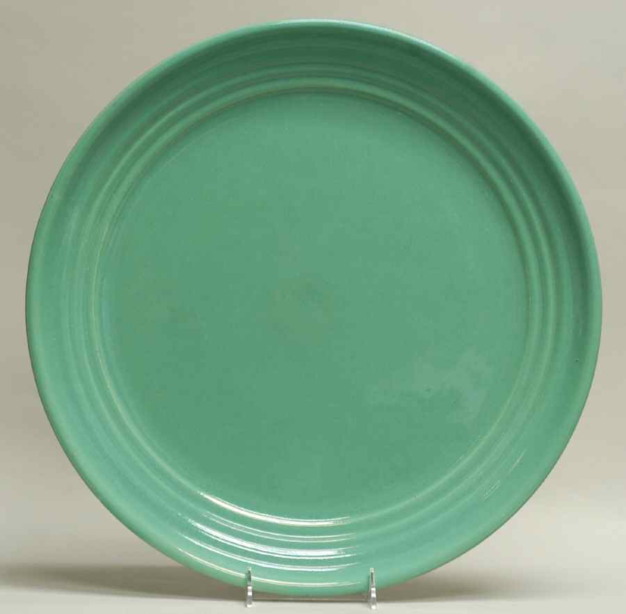 Ring Jade (Green) 17" Chop Plate (Round Platter) by Bauer-1