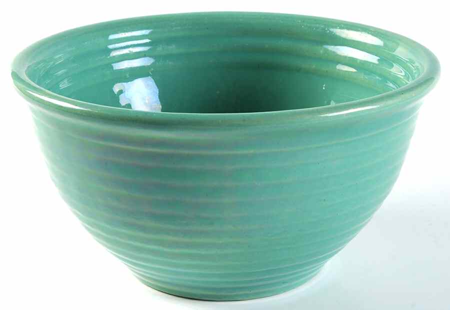 Ring Jade (Green) 8" Nested Mixing Bowl by Bauer-1