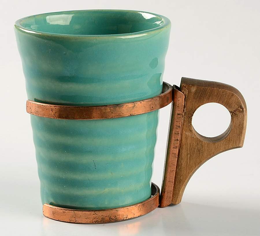 Ring Jade (Green) Mug by Bauer-1