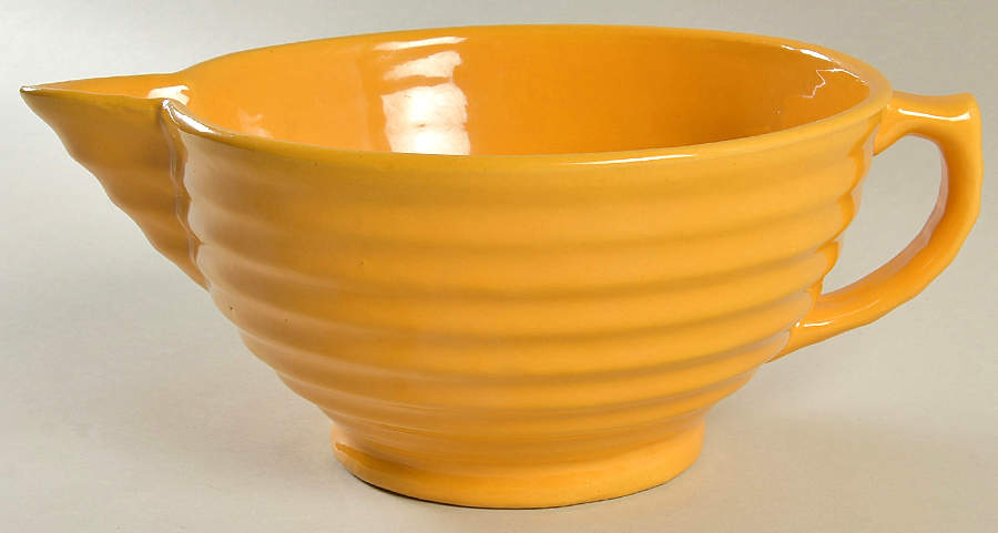 Ring Yellow (Older, Circa 1940) Oversize Batter Bowl by Bauer-1