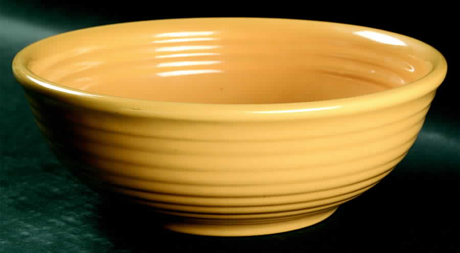Ring Yellow (Older, Circa 1940) 9" Nested Mixing Bowl by Bauer-1