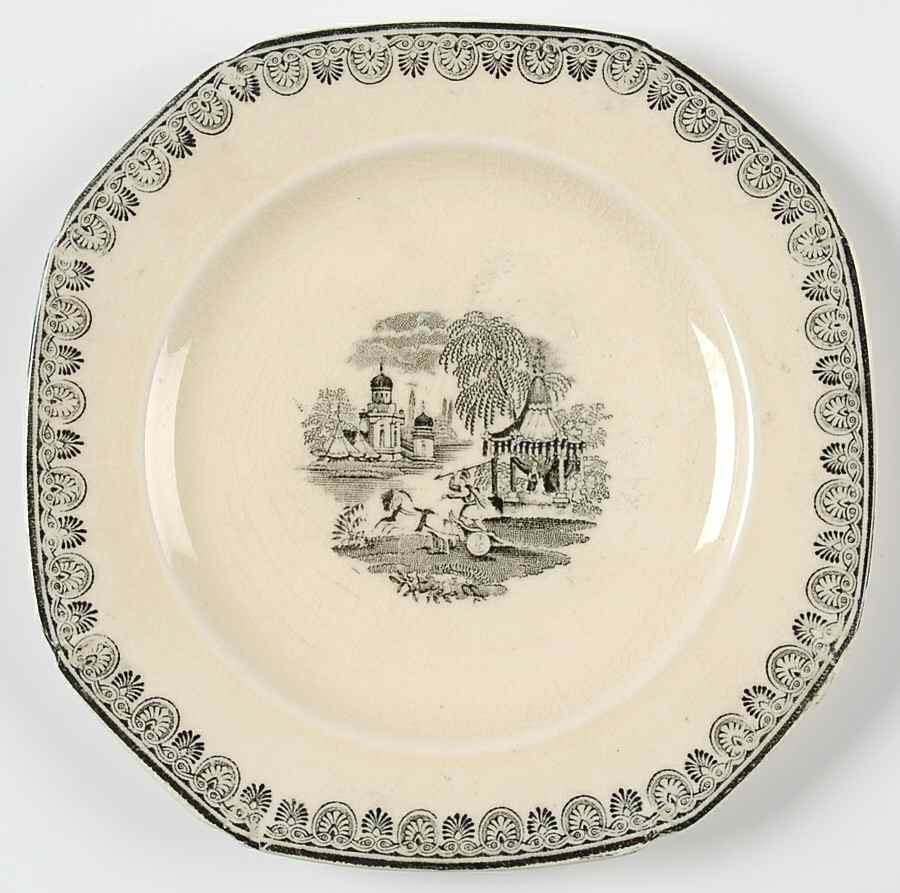 Damascus Bread & Butter Plate by Baker & Co-1