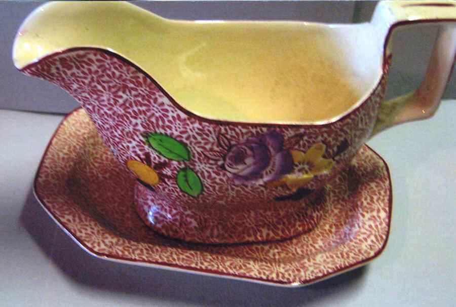 Los Angelos Gravy Boat & Underplate by Baker & Co-1