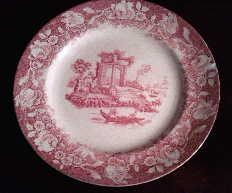 Melrose Luncheon Plate by Baker & Co-1