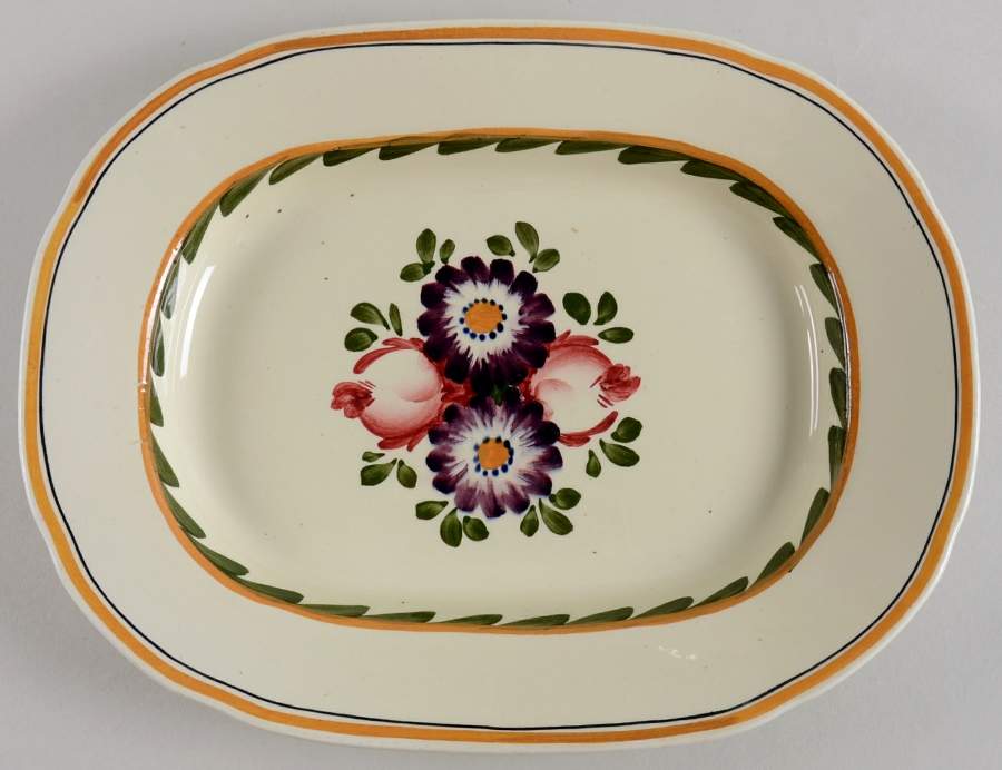 BAK22 11" Oval Serving Platter by Baker & Co-1