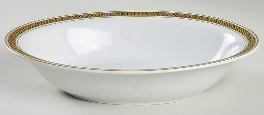 Athena 9" Oval Vegetable Bowl by Baronet-1