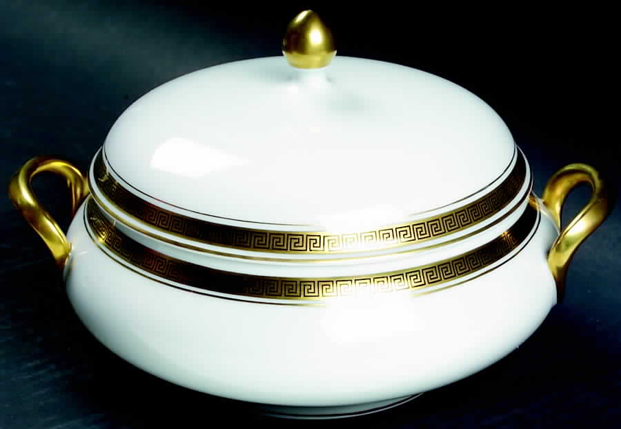 Athena Round Covered Vegetable by Baronet-1