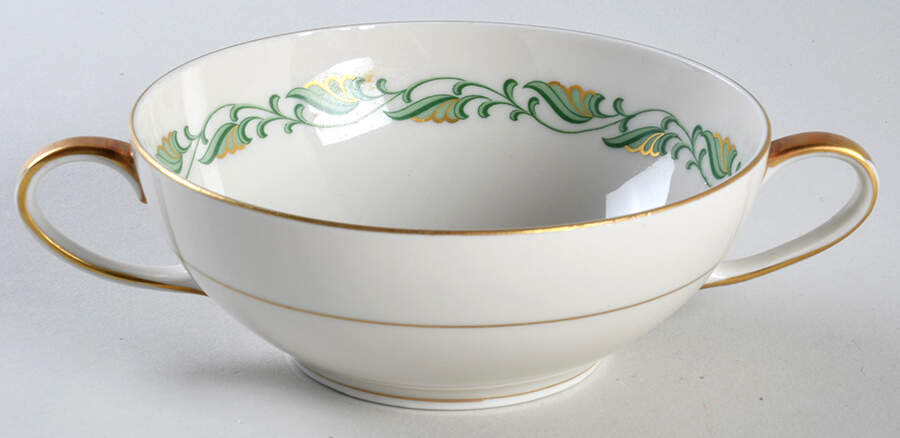 Augusta Flat Cream Soup Bowl by Baronet-1