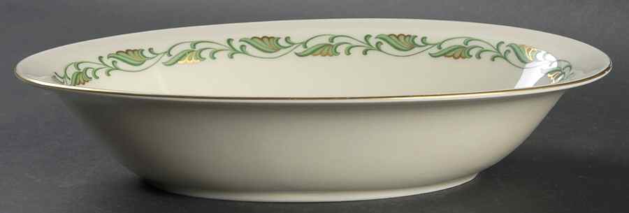Augusta 9" Oval Vegetable Bowl by Baronet-1
