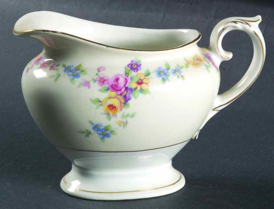 Barbara (Gold Trim) Creamer by Baronet-1