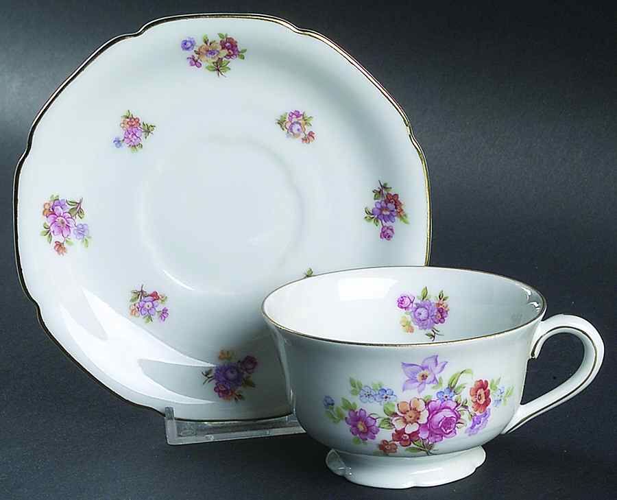 BAR15 Footed Cup & Saucer Set by Baronet-1