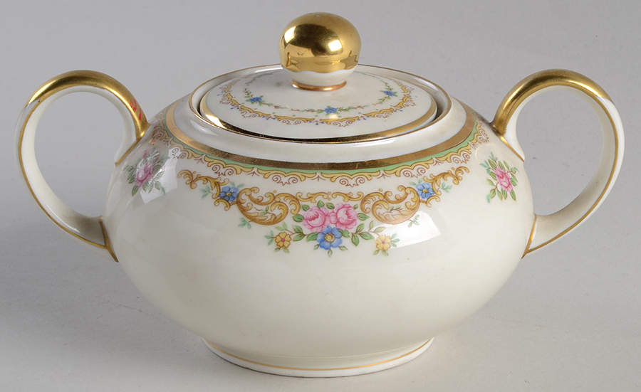 Beverly Sugar Bowl & Lid by Baronet-1