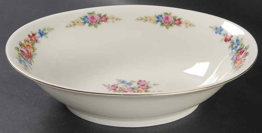 Carmen 9" Oval Vegetable Bowl by Baronet-1