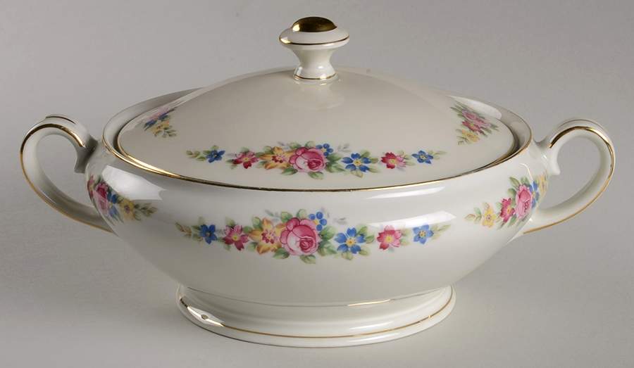Carmen Round Covered Vegetable by Baronet-1