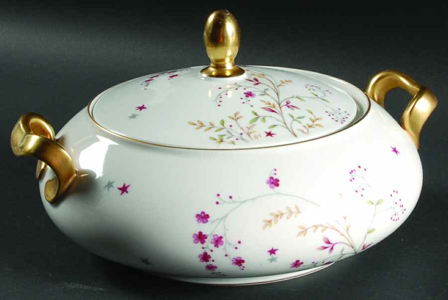 Clarice Round Covered Vegetable by Baronet-1