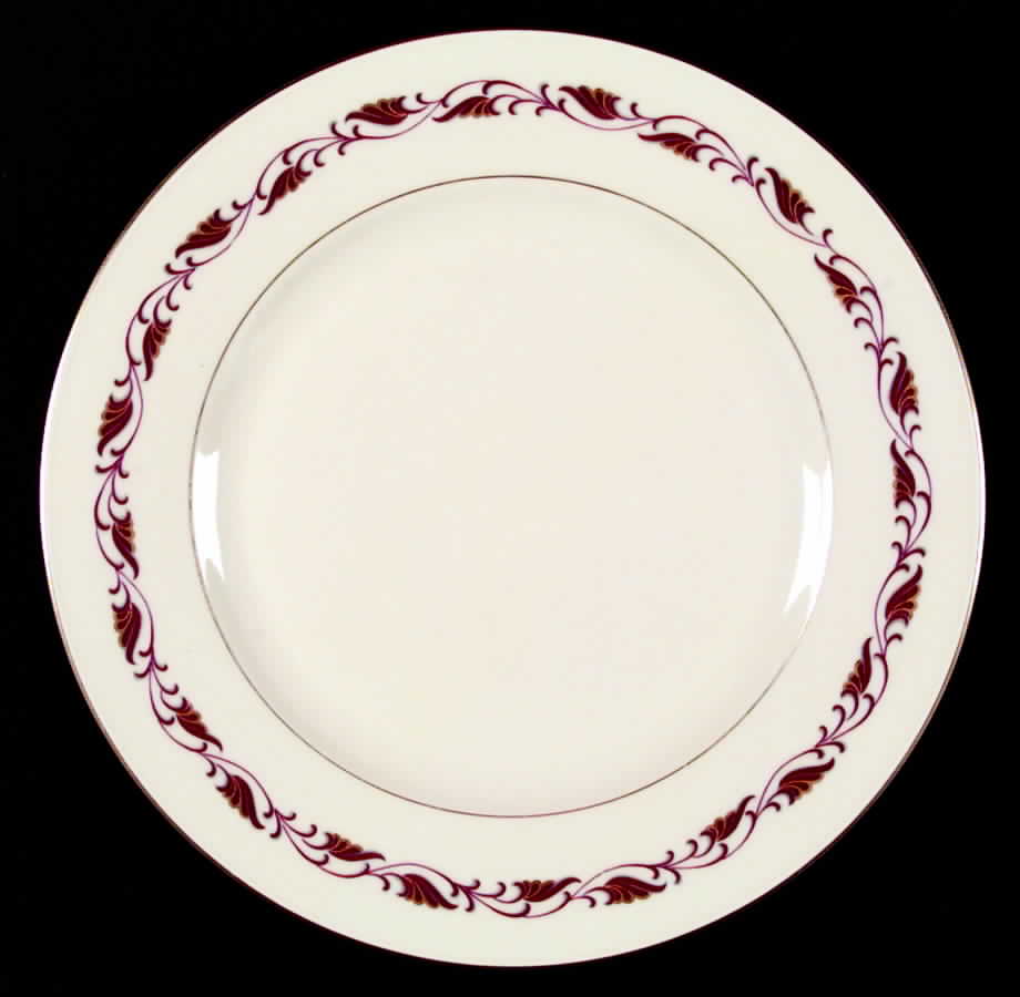Cynthia Red Dinner Plate by Baronet-1