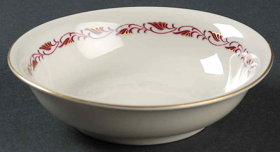Cynthia Red Fruit/Dessert (Sauce) Bowl by Baronet-1