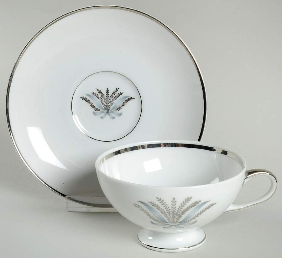 Debut Footed Cup & Saucer Set by Baronet-1