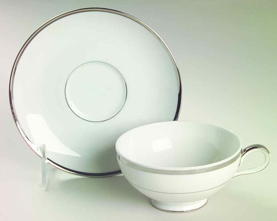 Diana Footed Cup & Saucer Set by Baronet-1