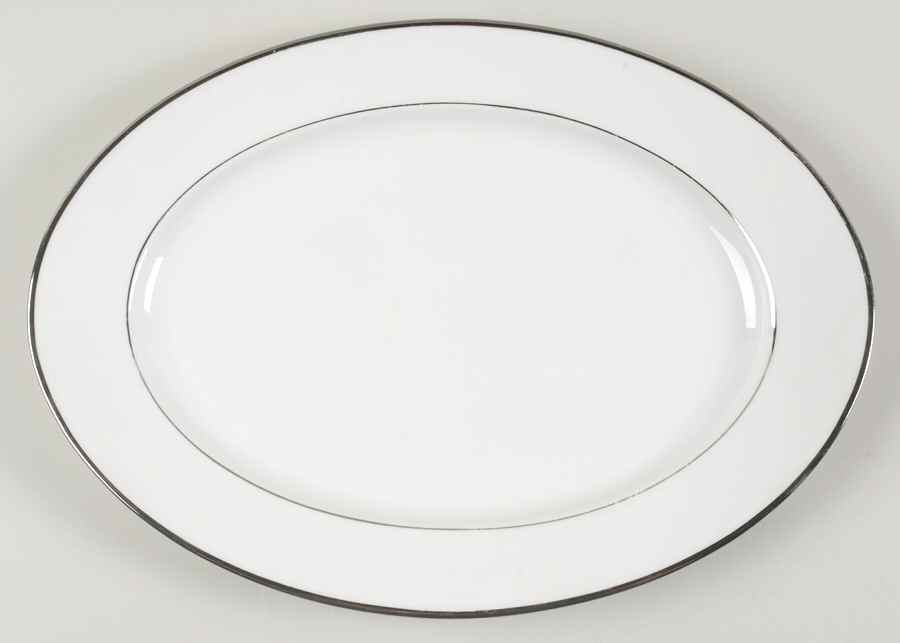 Diana 14" Oval Serving Platter by Baronet-1