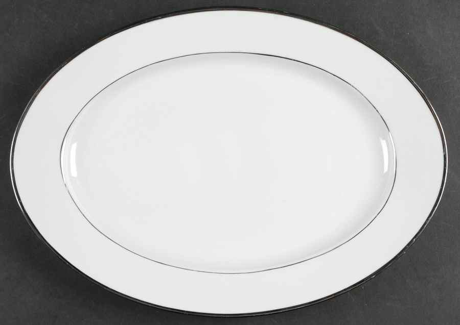 Diana 13" Oval Serving Platter by Baronet-1
