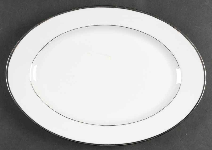 Diana 11" Oval Serving Platter by Baronet-1
