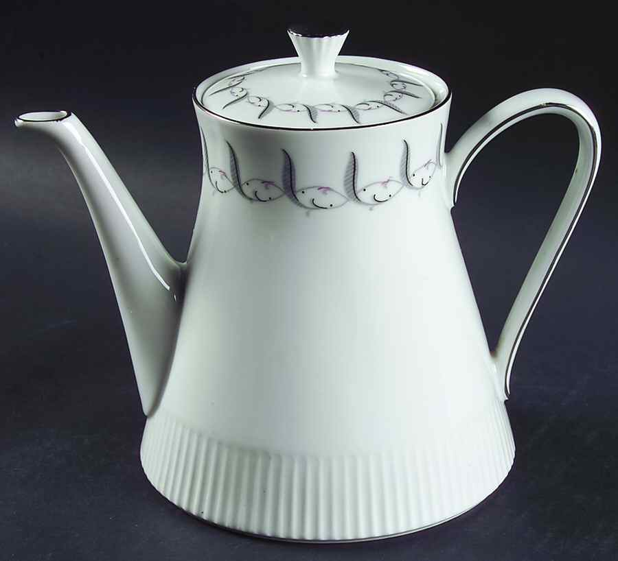 Feather Flair Teapot & Lid by Baronet-1