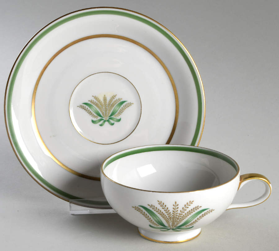 Germaine Footed Cup & Saucer Set by Baronet-1