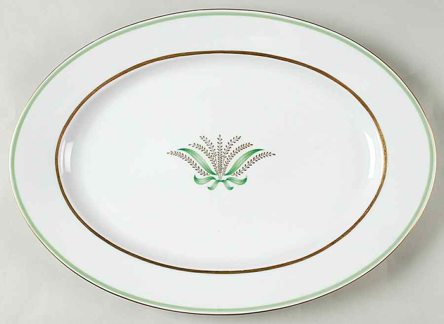 Germaine 15" Oval Serving Platter by Baronet-1