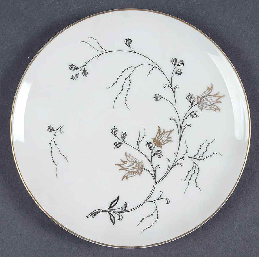 Golden Bower Bread & Butter Plate by Baronet-1