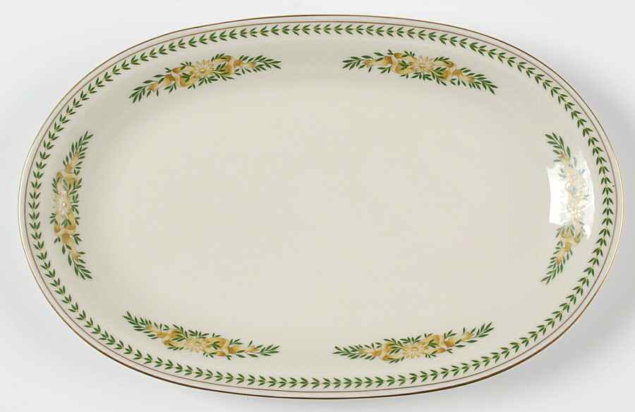 Greenbriar 11" Oval Serving Platter by Baronet-1