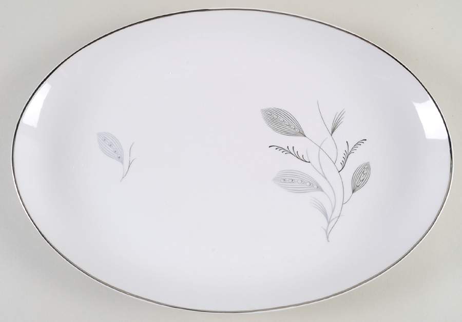 Impromtu 15" Oval Serving Platter by Baronet-1